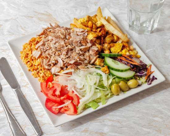 Chicken et kebab