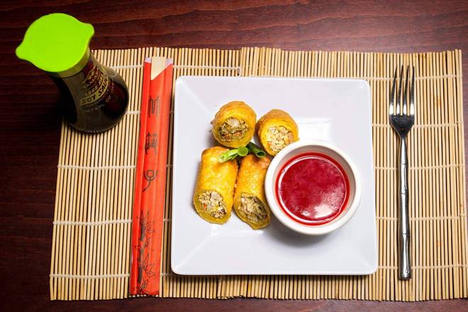 Order Chicken Egg Roll food online from Oriental House store, Greenville on bringmethat.com
