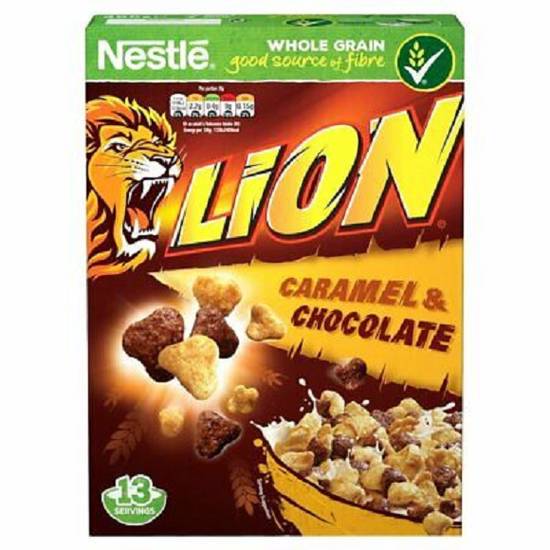 Lion caramel & chocolat 400g