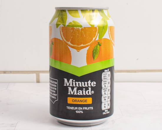 Canette Minute Maid Orange