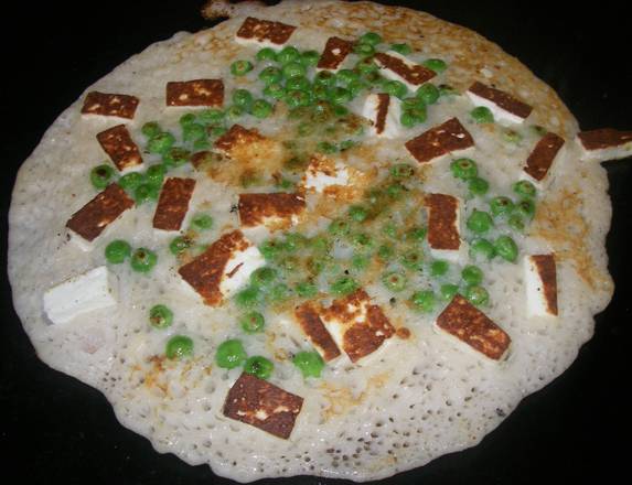 Order Paneer and Pea Uthappam food online from Masala Dosa store, SF on bringmethat.com