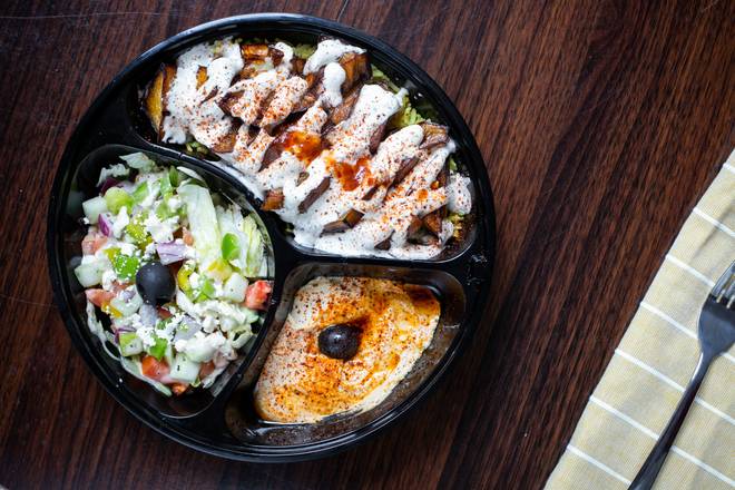 Order Veggie Plate food online from Austin Habibi store, Austin on bringmethat.com