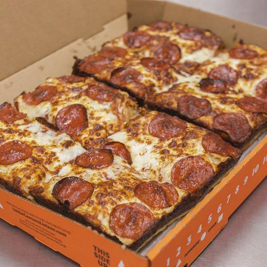 Order Pepperoni Deep!Deep!™ Dish food online from Little Caesars Pizza store, Portland on bringmethat.com