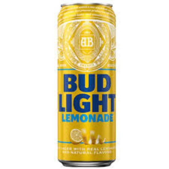 Order BUD LIGHT LEMONADE 25oz CAN food online from Duke Liquor & Jr. Market store, Los Angeles on bringmethat.com