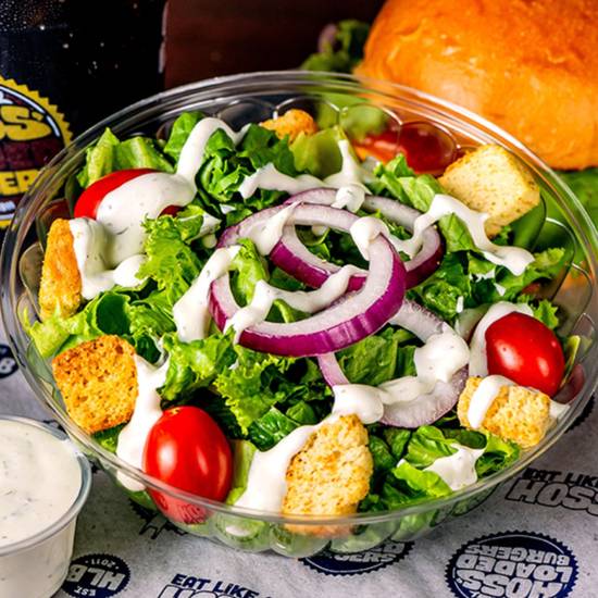Order Side Salad food online from Hoss Loaded Burgers store, Nolensville on bringmethat.com