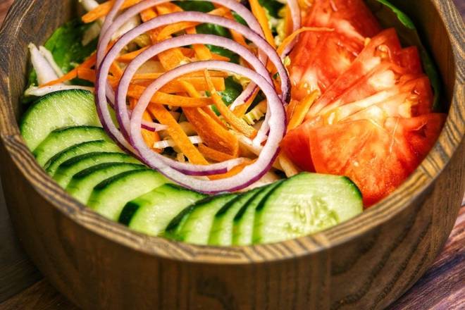 Order Create Your Own Salad food online from Holy Schnitzel store, Aventura on bringmethat.com