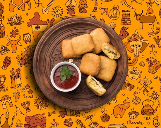 Order Cottage Cheese Pakora Passion food online from Gunpowder Cafe store, Chicago on bringmethat.com