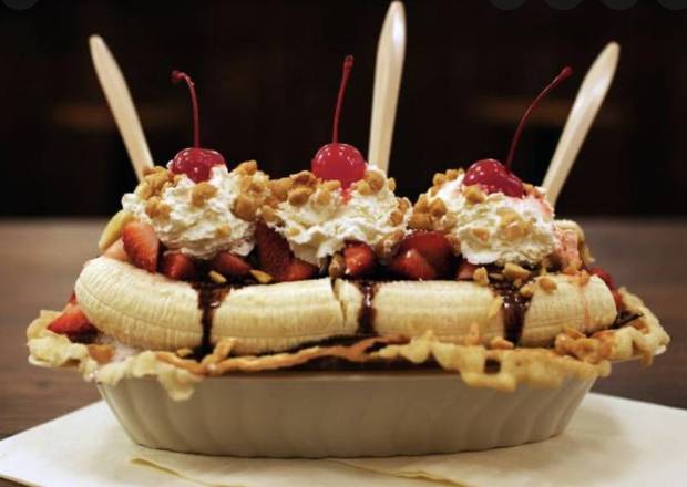 Order Banana Split (3 Scoops) food online from Davey's Ice Cream store, New York on bringmethat.com