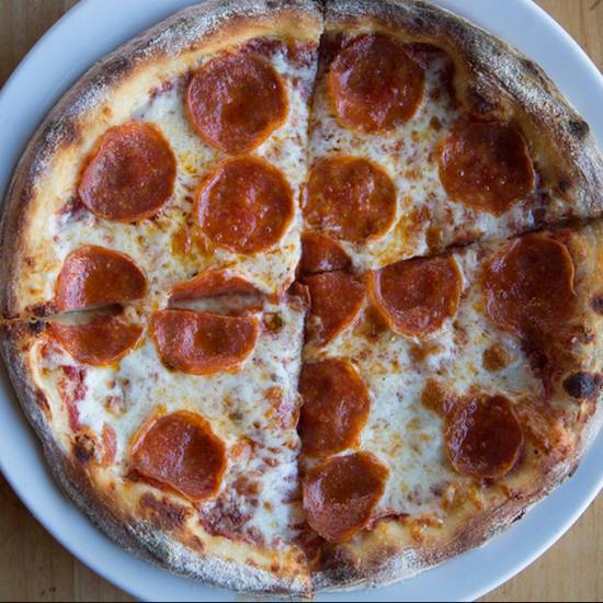 Order 12" Pepperoni Pizza food online from The Haven Pizzeria store, San Diego on bringmethat.com