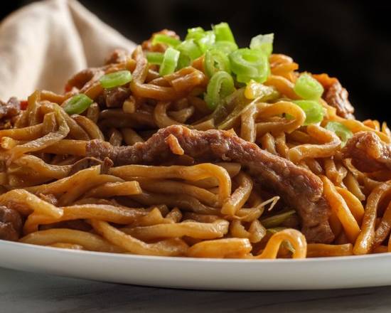 Order Beef Lo Mein food online from Golden Wok store, Rochester on bringmethat.com