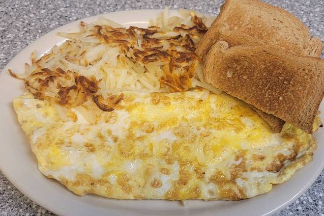 Order American, Swiss, Cheddar, or Feta Omlette
 food online from Fleetwood diner store, Ann Arbor on bringmethat.com