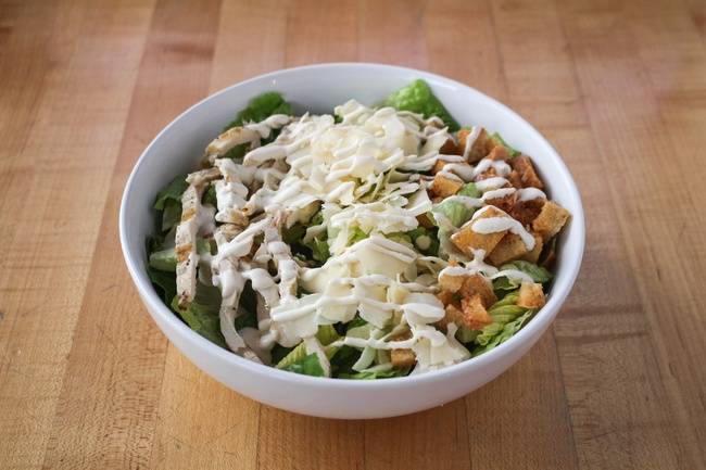 Order Chicken Caesar Salad food online from Pummarola store, Coral Gables on bringmethat.com