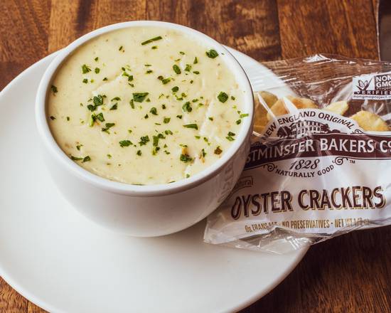 Order New England Clam Chowder Soup food online from Shaw Crab House store, Chicago on bringmethat.com