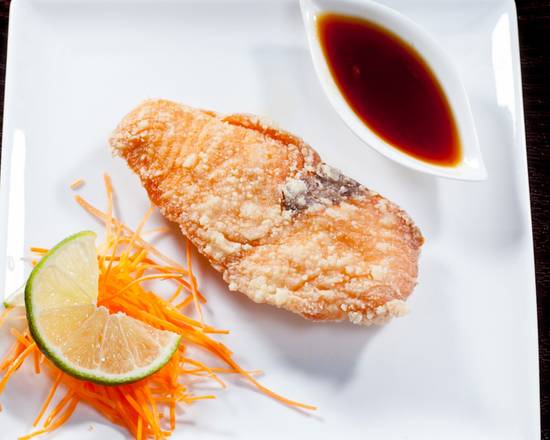 Order Salmon Teriyaki food online from Akashi Japanese Restaurant store, Miami on bringmethat.com