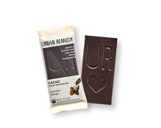 Order Urban Remedy Cacao Plant Protein Bar (VG, GF) food online from Barzotto store, Palo Alto on bringmethat.com