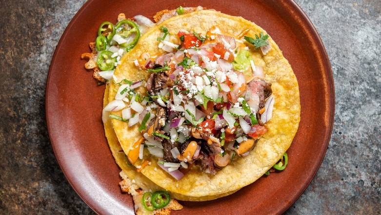 Order TACO VAMPIRO CARNE ASADA food online from Sol store, Los Angeles on bringmethat.com