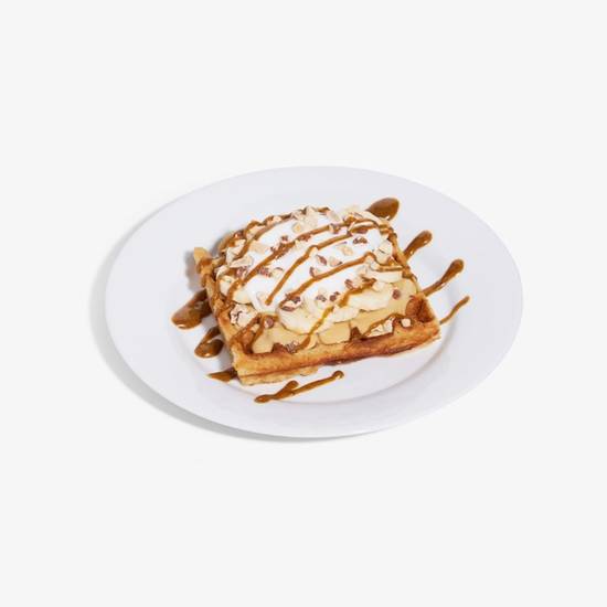 Order Banana Caramel Waffle. food online from Earthbar Brentwood store, Los Angeles on bringmethat.com