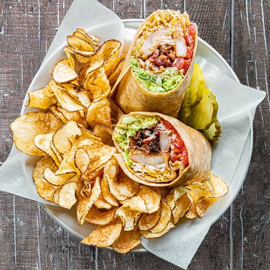 Order Shrimp BLT Wrap food online from Buffalos Cafe store, Dacula on bringmethat.com