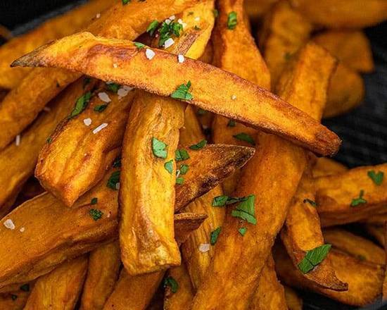 Order Sweet Potato Fries food online from Harold Seltzer Steakhouse store, St. Petersburg on bringmethat.com