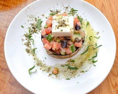 Order Mediterranean Salad  food online from Miriam Restaurant store, New York on bringmethat.com