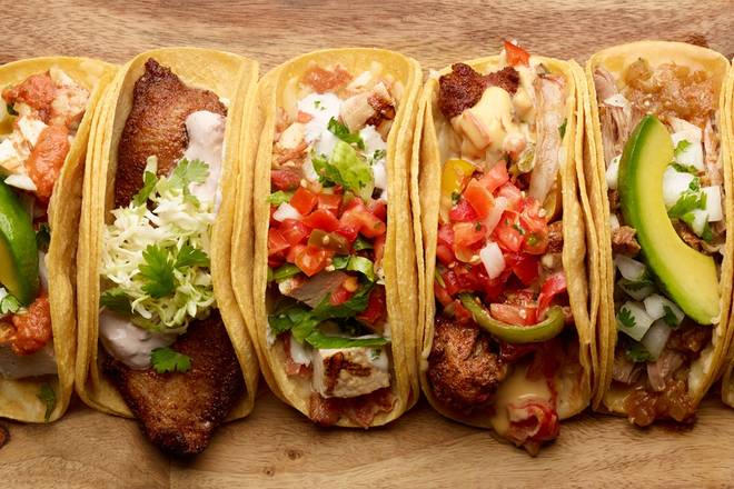 Order Pick Two Tacos food online from California tortilla store, Arlington on bringmethat.com