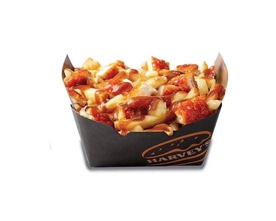 Poutine Poulet Buffalo, format moyen / Regular Buffalo Chicken Poutine