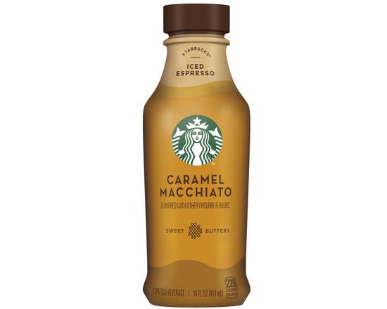 Order Starbucks Caramel Machiato 14 Oz  food online from Fresko Market store, Miami on bringmethat.com
