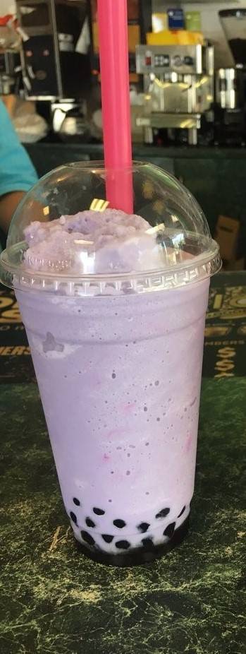 Order Taro Boba Tea food online from Bangkok Fusion Café store, Saint Petersburg on bringmethat.com