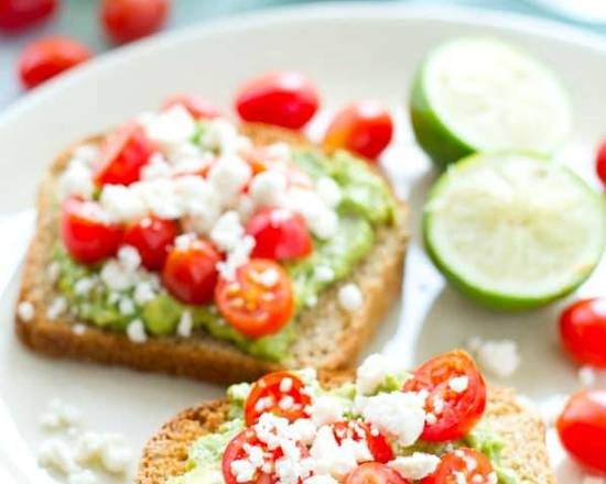 Order Loaded Avocado Toast food online from Dale Arepa Bar & Healthy Bistro store, Miami on bringmethat.com