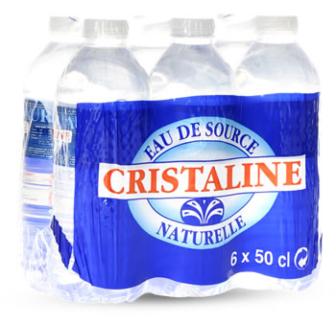 Cristaline packs de 6x50cl