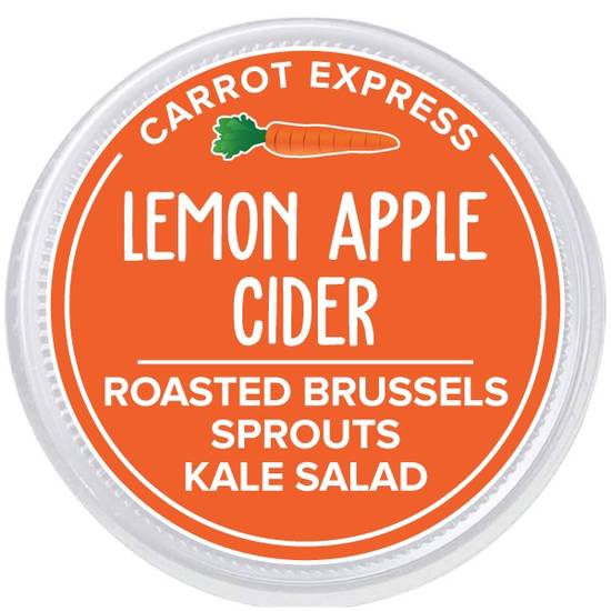 Order Lemon-Apple Cider Vinaigrette food online from Carrot Express store, Weston on bringmethat.com