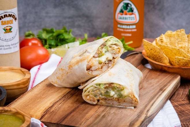 Order Chile Relleno Burrito food online from La Victoria Taqueria store, San Jose on bringmethat.com