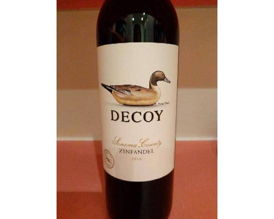 Order Duckhorn *DECOY* Sonoma County - Zinfandel food online from Santa Monica Liquor store, Santa Monica on bringmethat.com