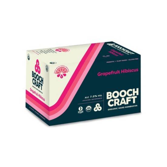 Order Boochcraft - Grapefruit Hibiscus food online from Santa Monica Liquor store, Santa Monica on bringmethat.com