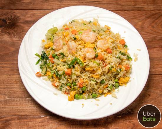 Order Shrimp Fried Rice (虾炒饭) food online from East Pearl store, Duluth on bringmethat.com