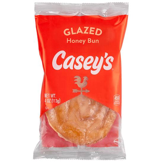 Order Casey's Glazed Honey Bun 4oz food online from Casey store, Carter Lake on bringmethat.com