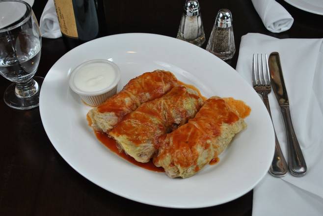 Order Stuffed Cabbage food online from Europe Cafe & Grill store, Tenafly on bringmethat.com