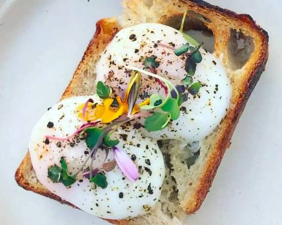 Order Toast & Eggs food online from SPRO Mission Dolores/Castro store, San Francisco on bringmethat.com