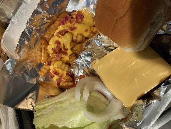 Order Cheese Burger food online from Jazz Kitchen store, Louisville-Jefferson County on bringmethat.com