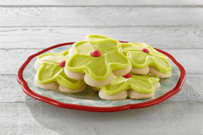Order Buttercream Frosted Flower Cookie (Dozen) food online from Chicken Salad Chick store, Warner Robins on bringmethat.com