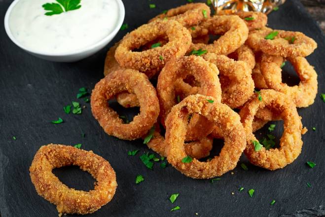 Order Onion Rings food online from The Kebab Kitchen store, Irving on bringmethat.com