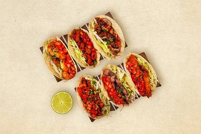 Order 6 Tacos food online from Taco Assembly store, Orlando on bringmethat.com