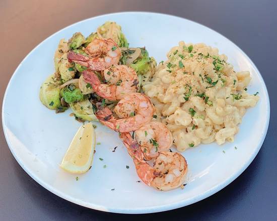 Order Grilled Shrimp Skewer food online from Tin Leaf Fresh Kitchen store, Carlsbad on bringmethat.com