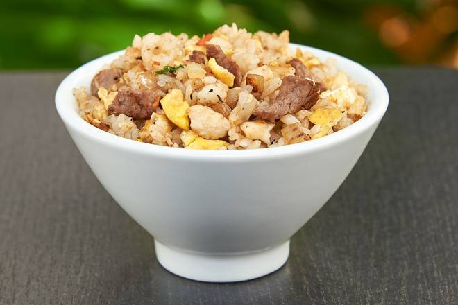 Order HIBACHI STEAK* RICE (Serves 2) food online from Benihana store, Manhasset on bringmethat.com