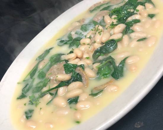 Order Spinach Sausage And Beans food online from Scarpino's Family Restaurant store, Bradenton on bringmethat.com