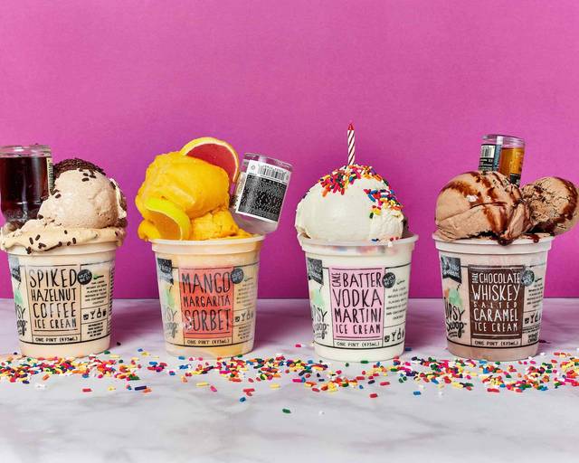 Tipsy Scoop LiquorInfused Ice Cream (21+) (NYC921) Menu New York
