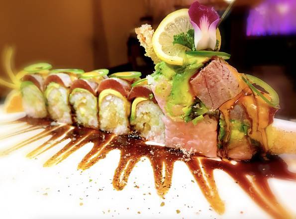 Order Crazy Girl Roll food online from Sushi Bear Sushi & Grill store, Jacksonville on bringmethat.com