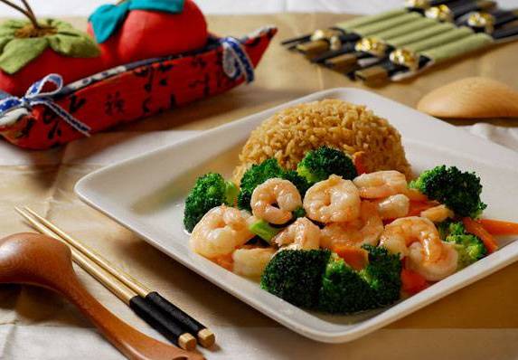 Order Shrimp & Broccoli w/Fried Rice food online from Oriental House store, Greenville on bringmethat.com