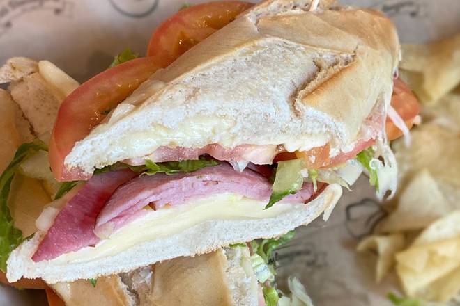 Order Ham & Cheese Sandwich food online from La Boulangerie Boul'Mich store, Key Biscayne on bringmethat.com