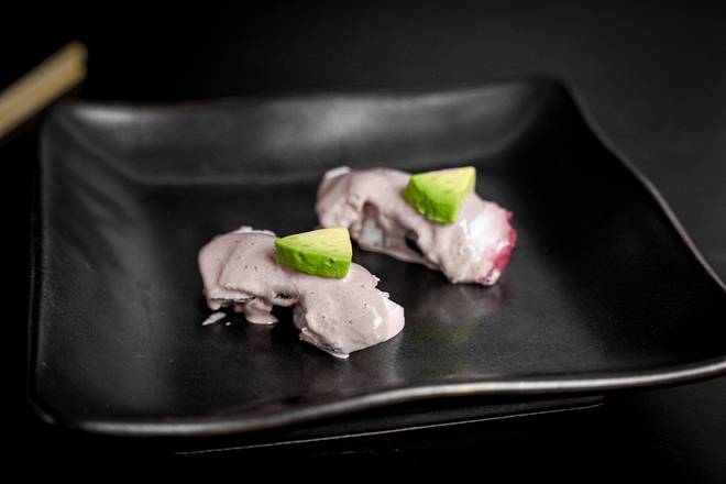 Order Nigiri Octopus Olivo (2 pieces) food online from Sushiato store, Miami on bringmethat.com